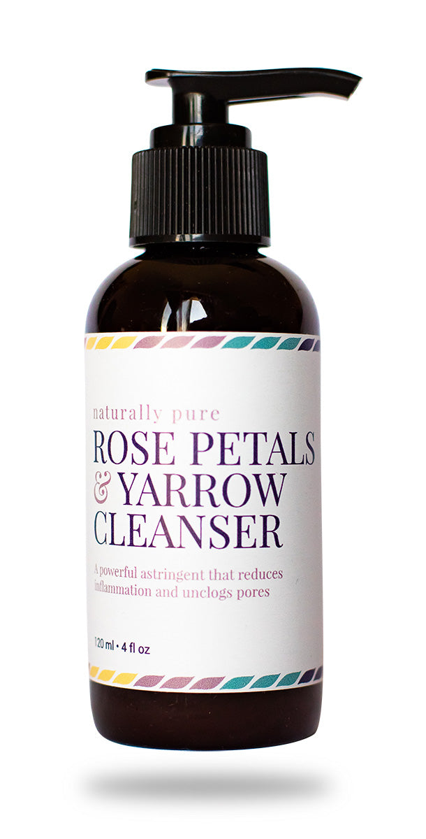 Cleanser- Rose Petals & Yarrow Facial Cleanser