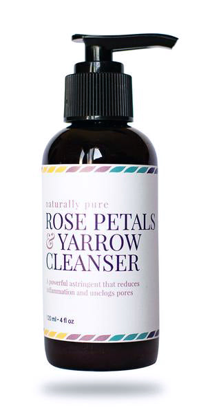 Cleanser- Rose Petals & Yarrow Facial Cleanser